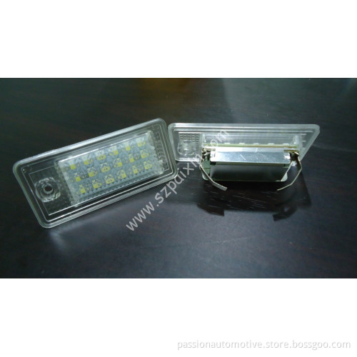 Audi Q7 LED License Plate Lamp